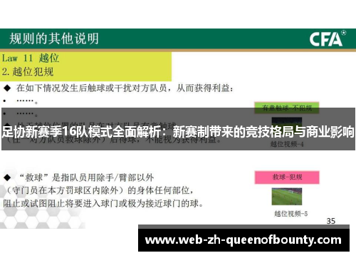 足协新赛季16队模式全面解析：新赛制带来的竞技格局与商业影响